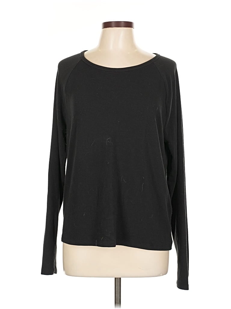 Pre-owned Wilfred Free Long Sleeve T-shirt In Black