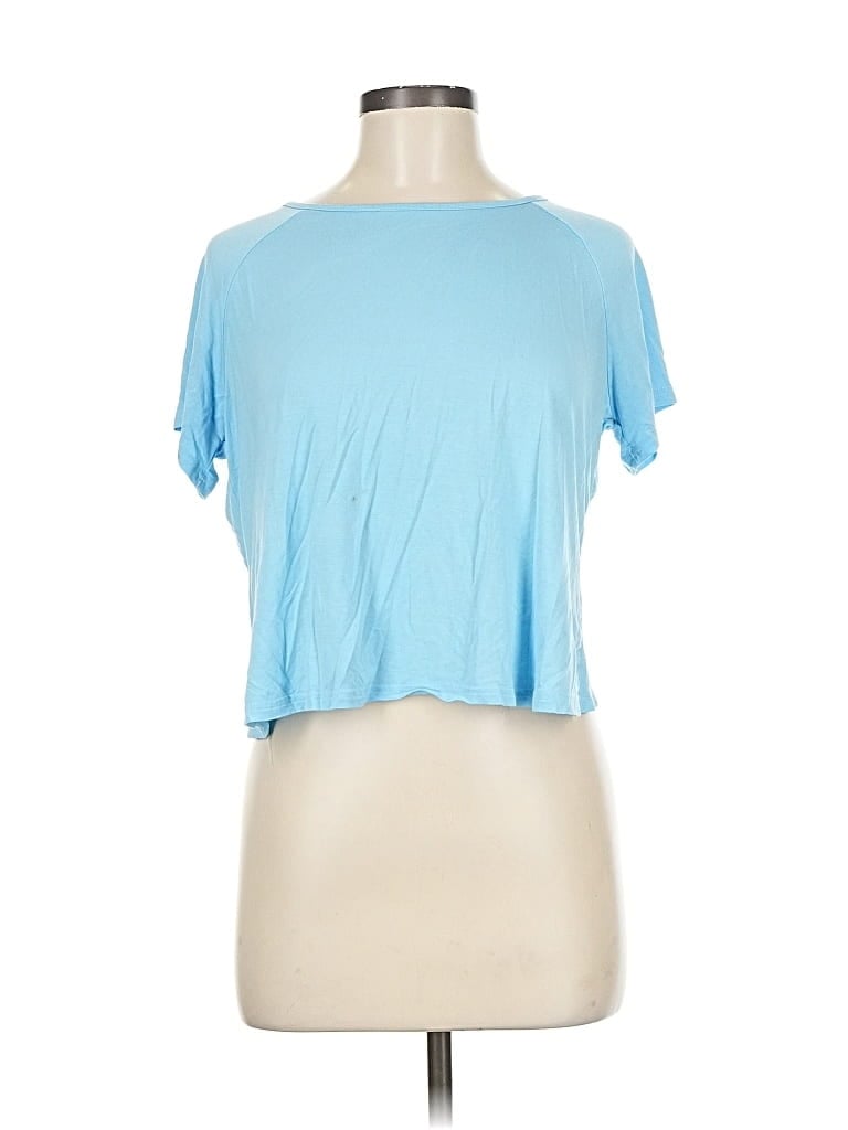 Pre-owned Unbranded Short Sleeve T-shirt In Blue