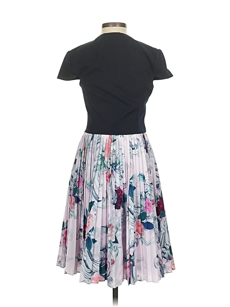 Pre-owned Ted Baker Casual Dress In Gray