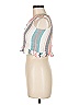 Ginger 100% Viscose White Sleeveless Blouse Size M - photo 5
