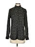 Ann Taylor Polka Dots Black Long Sleeve Blouse Size 0 - photo 1