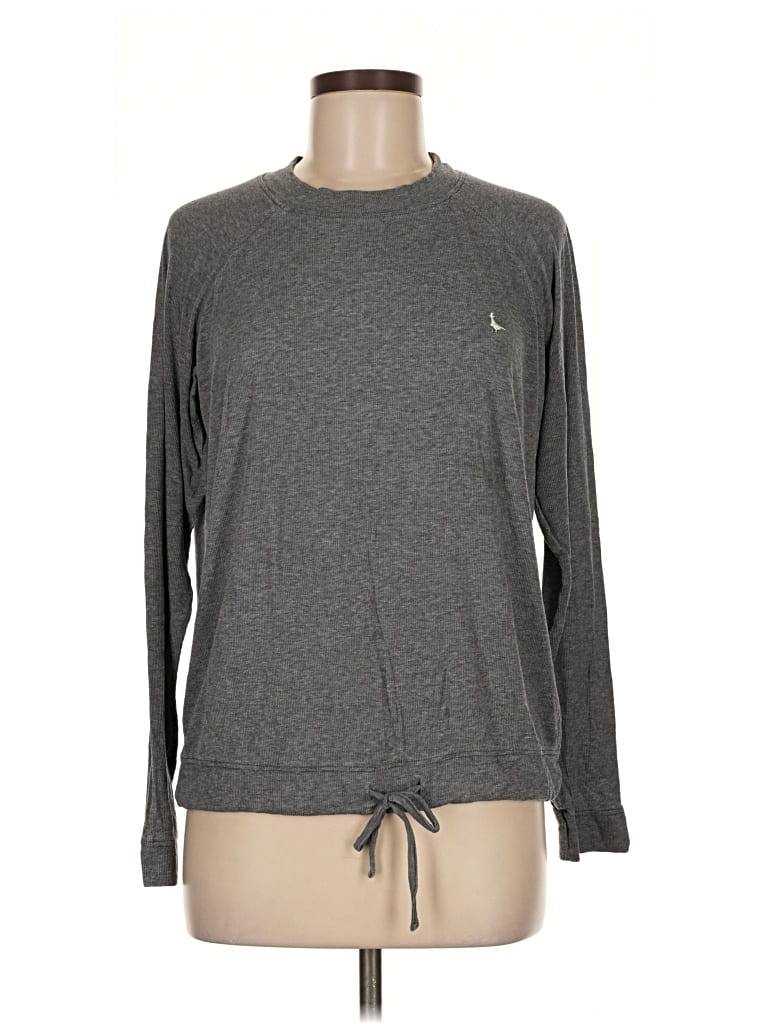 Pre-owned Jack Wills Long Sleeve T-shirt In Gray