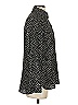Ann Taylor Polka Dots Black Long Sleeve Blouse Size 0 - photo 4