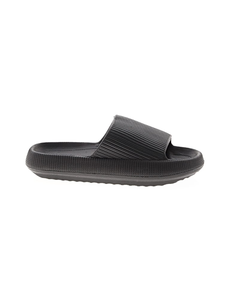 Pre-owned Unbranded Flip Flops In Black