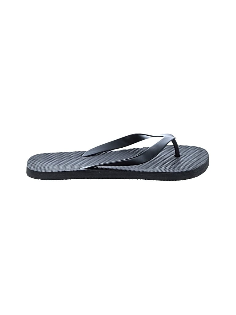 Pre-owned Unbranded Flip Flops In Black