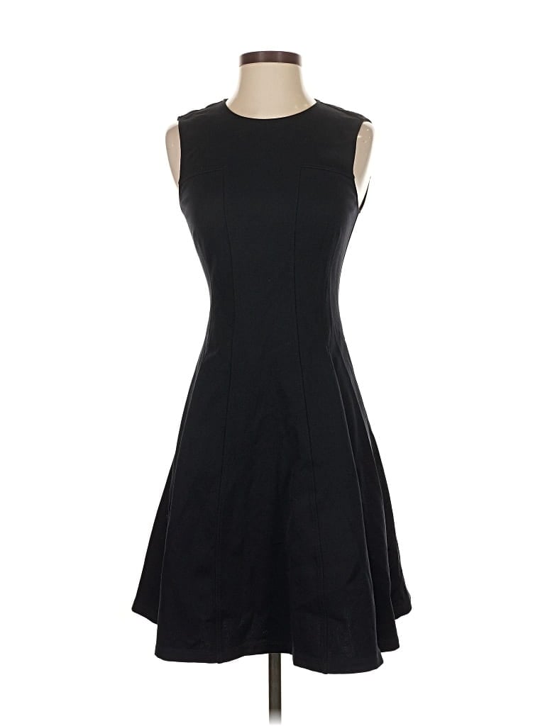 Pre-owned Theory Casual Dress In Black