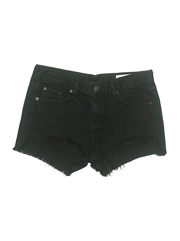 Pre-owned Rag & Bone Denim Shorts In Black
