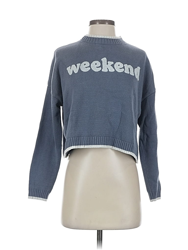 Pre-owned Sincerely Jules Pullover Sweater In Blue