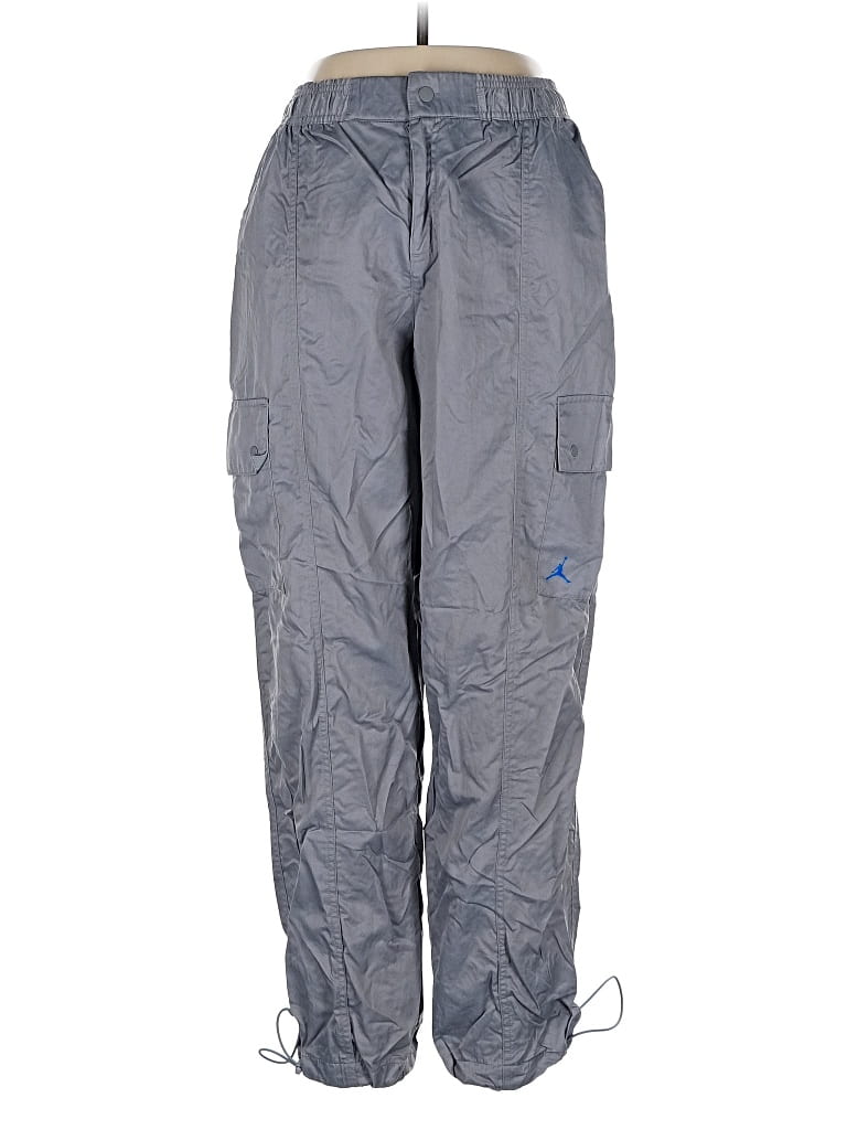 Pre-owned Jordan Casual Pants In Gray