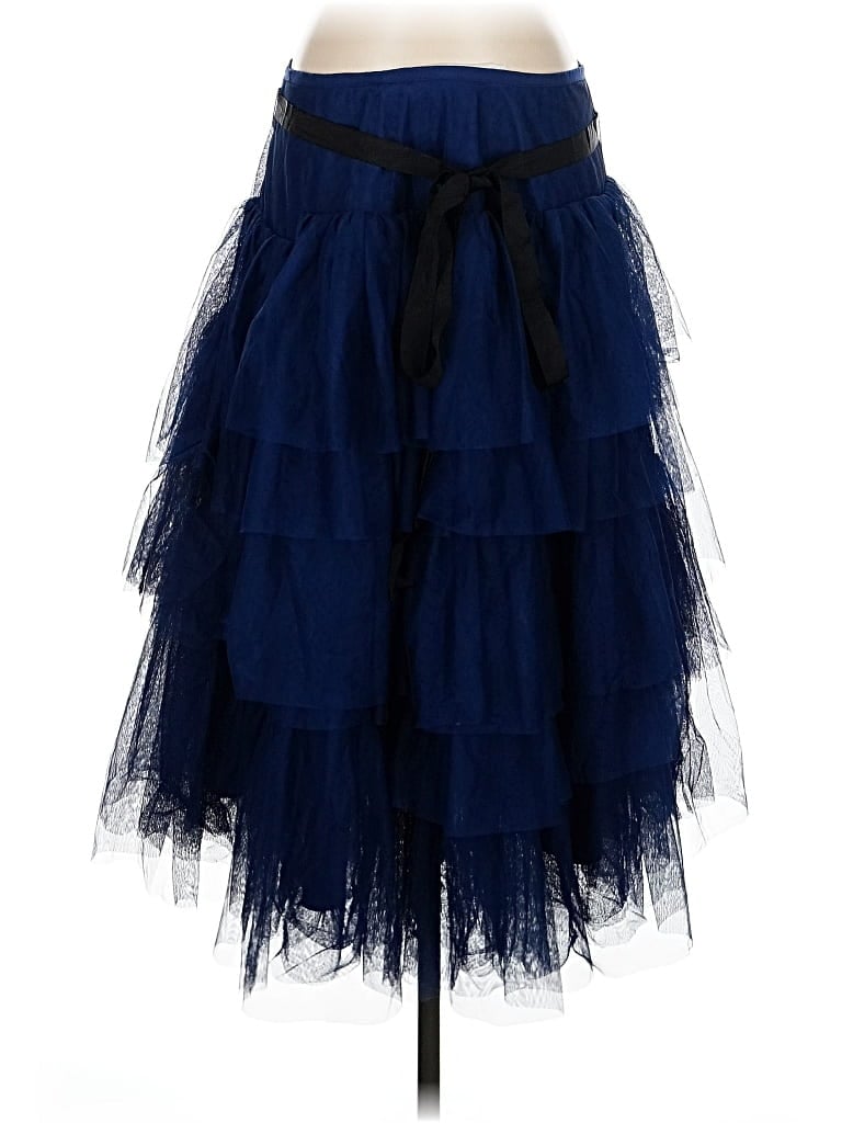 Pre-owned Asos Design Formal Skirt In Blue