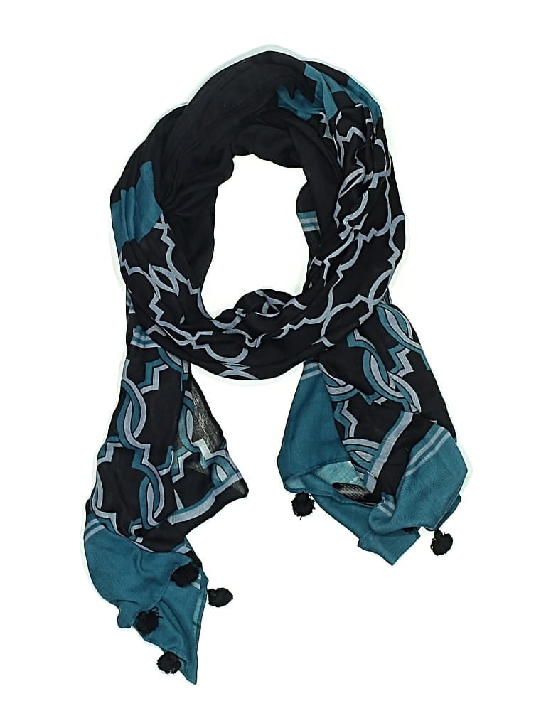 Pre-owned Lane Bryant Scarf In Blue