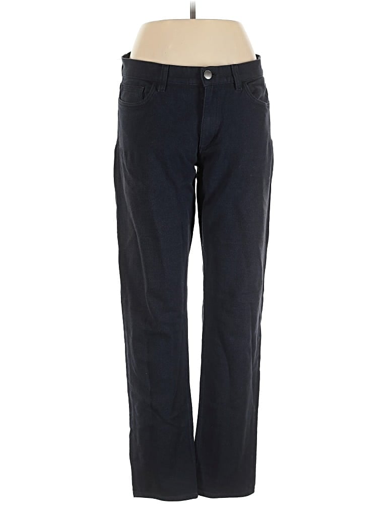 Pre-owned Theory Casual Pants In Blue