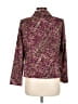 Kim Rogers Print Purple Jacket Size M (petite) - photo 2