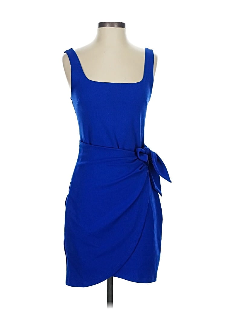 Pre-owned Express Cocktail Dress In Blue