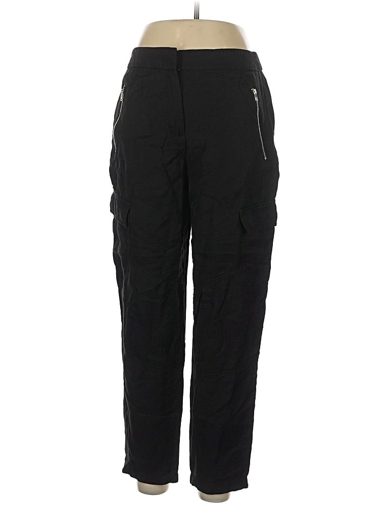 Pre-owned Dkny Cargo Pants In Black