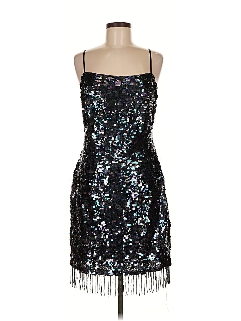 Pre-owned Guess Cocktail Dress In Black