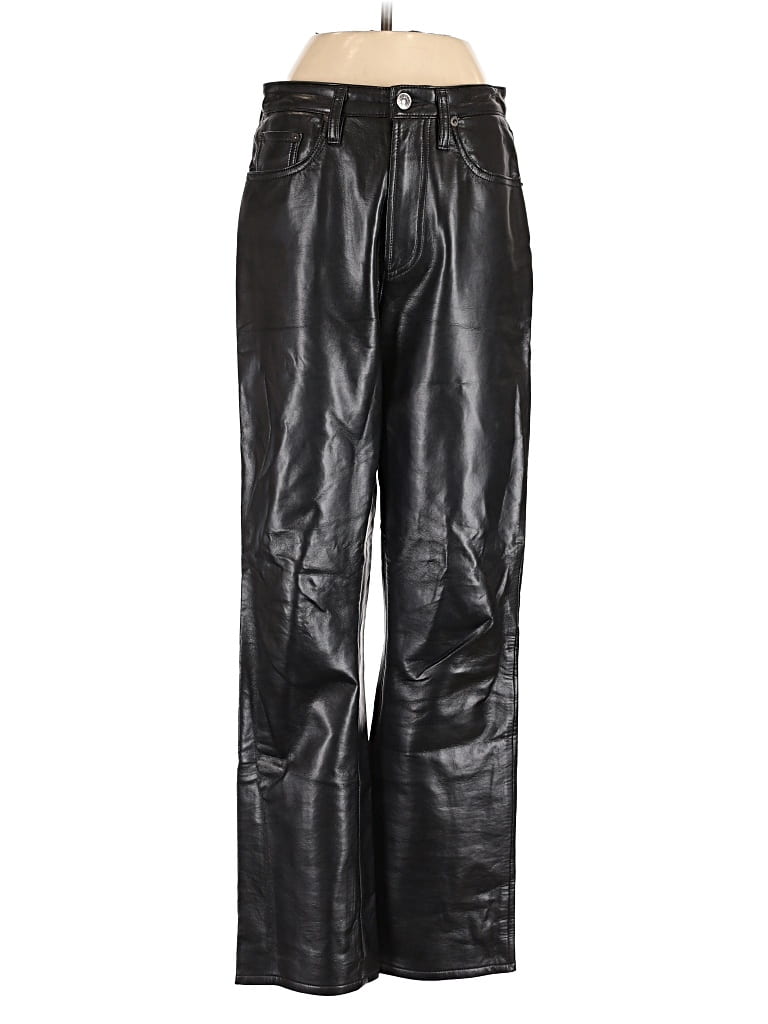 Pre-owned Agolde Casual Pants In Black