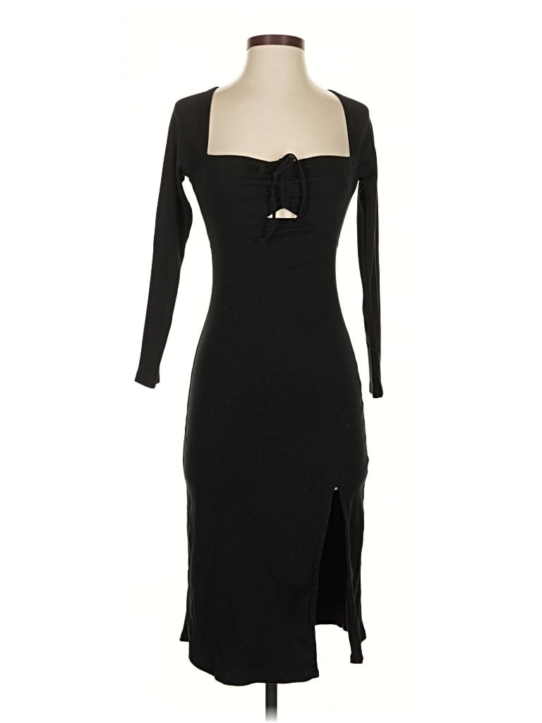 Pre-owned Hollister Cocktail Dress In Black