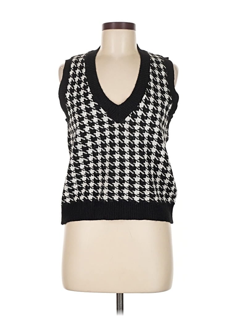 Pre-owned J.ing Sweater Vest In Black