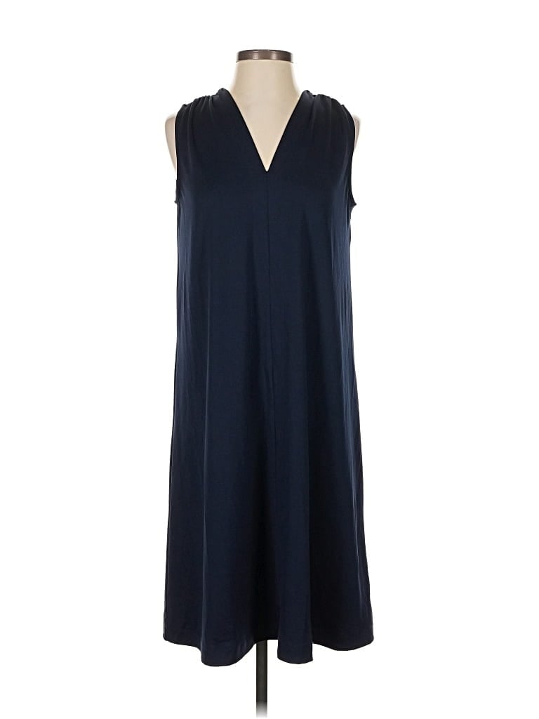 Pre-owned J. Mclaughlin Casual Dress In Blue