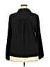Torrid Black Long Sleeve Blouse Size 2X Plus (2) - photo 2