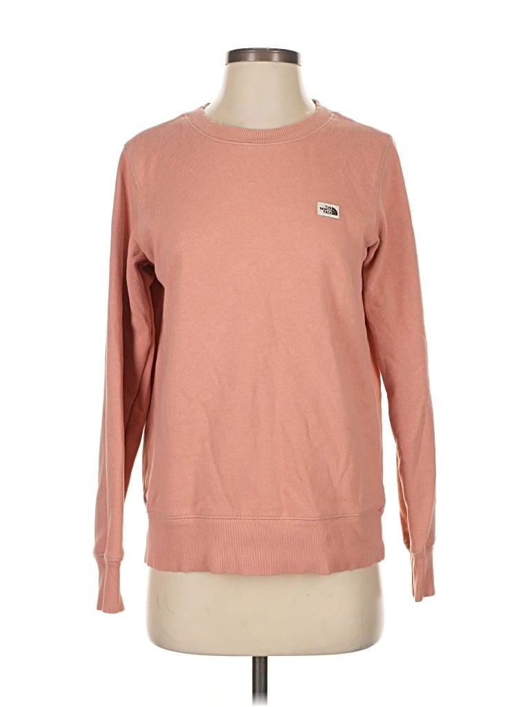 Pre-owned The North Face Sweatshirt In Pink