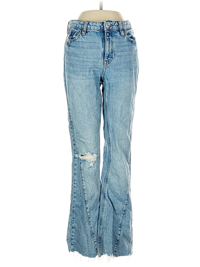 Pre-owned Forever 21 Jeans In Blue