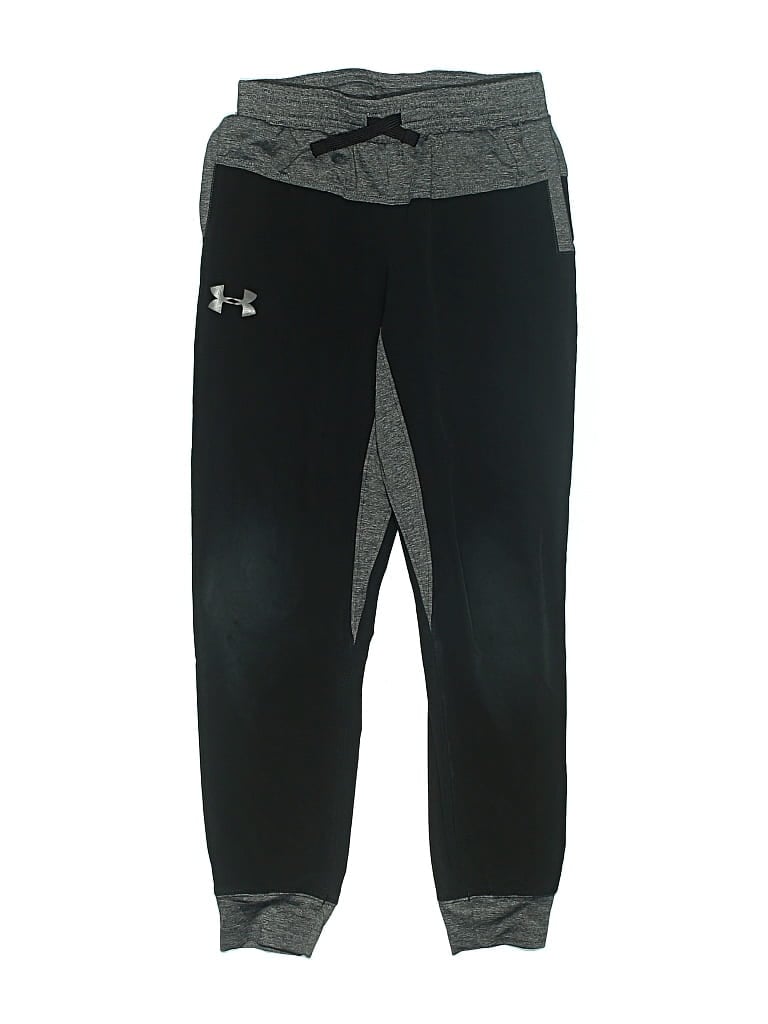 Pre-owned Under Armour Kids' Active Pants In Black