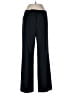 Albert Nipon Stripes Black Wool Pants Size 10 - photo 1