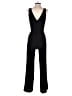 Crystal Sky Solid Black Jumpsuit Size S - photo 2