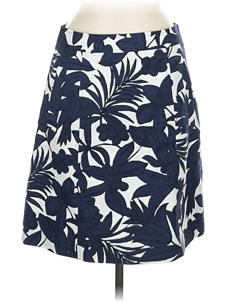 Pre-owned Ann Taylor Casual Skirt In Blue