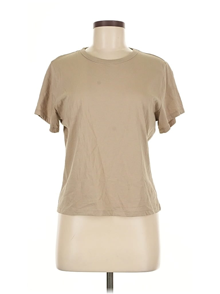 Pre-owned Abercrombie & Fitch Short Sleeve T-shirt In Brown