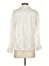 Zara Ivory 3/4 Sleeve Button-Down Shirt Size XS - photo 2