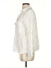 Zara Ivory 3/4 Sleeve Button-Down Shirt Size XS - photo 5