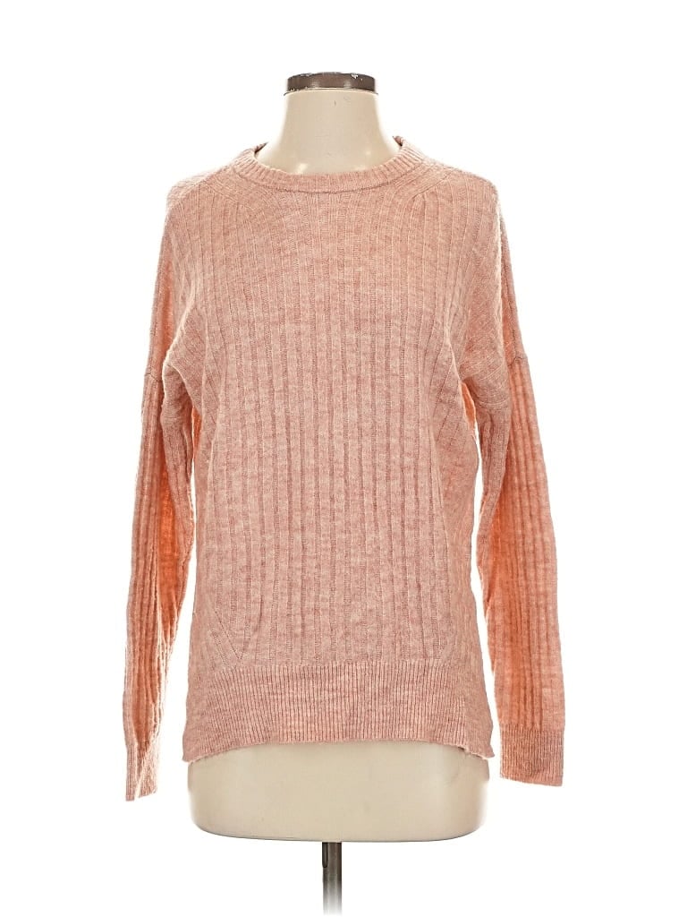 Pre-owned Abercrombie & Fitch Pullover Sweater In Pink