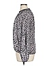 Allison Joy 100% Polyester Silver Long Sleeve Blouse Size XL - photo 5