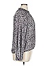 Allison Joy 100% Polyester Silver Long Sleeve Blouse Size XL - photo 4