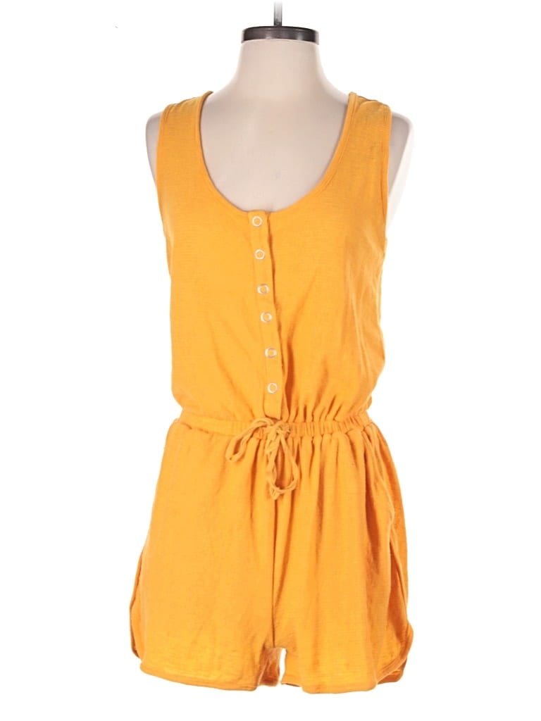 Pre-owned New In Romper In Orange