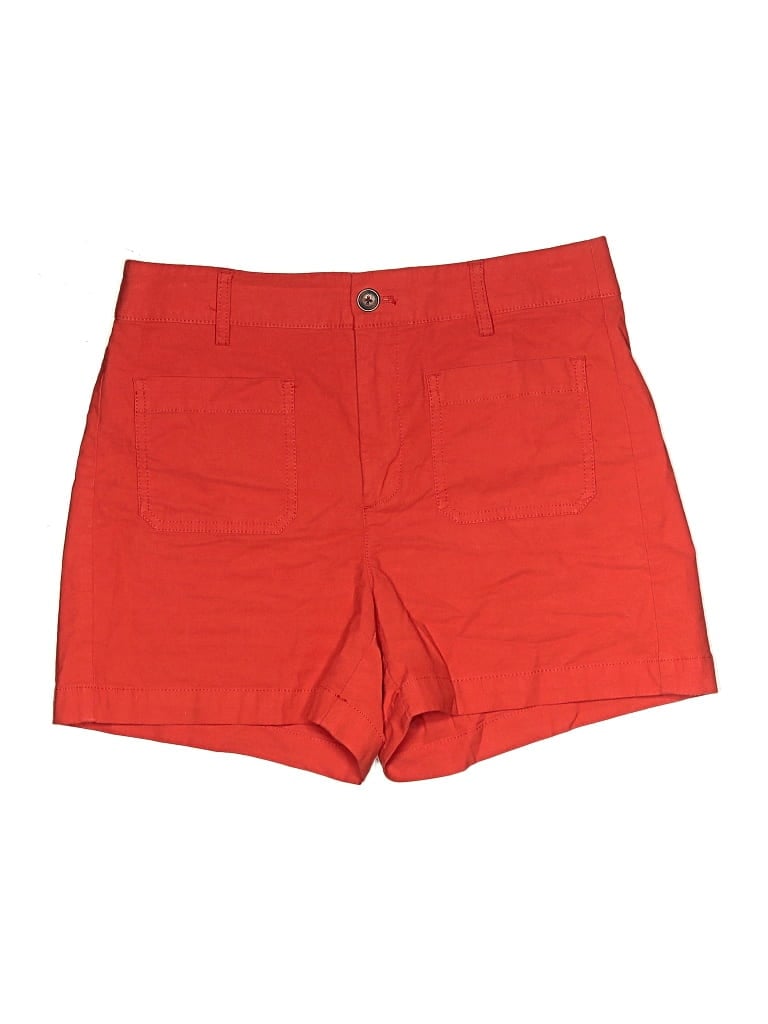 Pre-owned J.crew Factory Store Shorts In Red