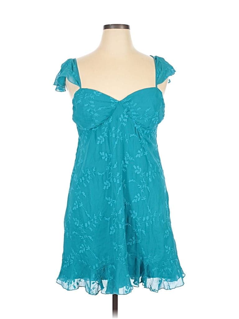 Pre-owned Betsey Johnson Cocktail Dress In Blue