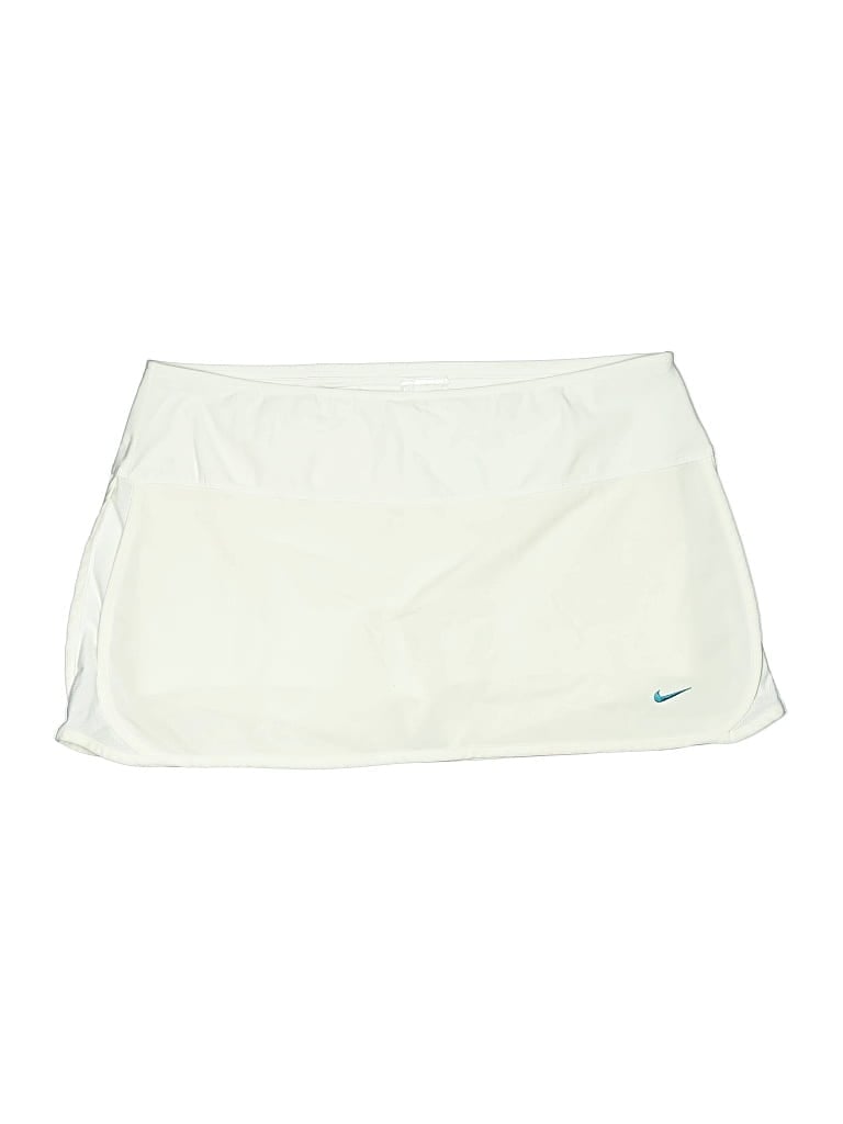 Pre-owned Nike Active Skort In White