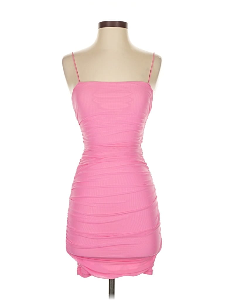 Hello Molly Cocktail Dress In Pink