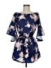 Unbranded 100% Polyester Blue Casual Dress Size M - photo 1