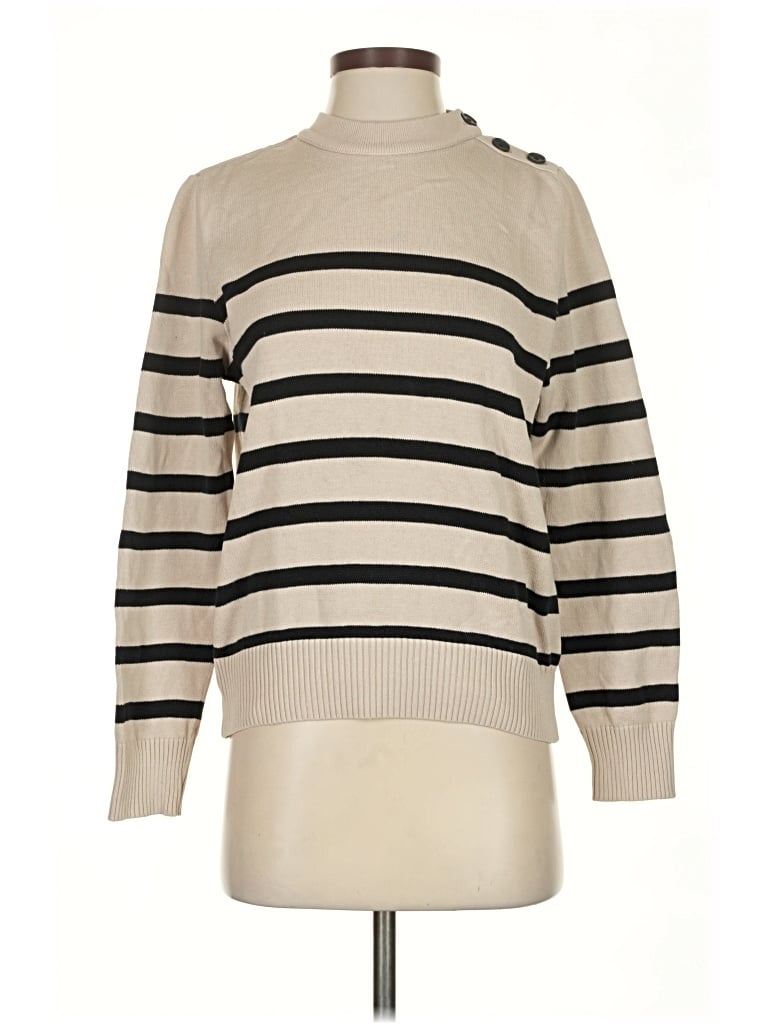 Pre-owned Assorted Brands Turtleneck Sweater In Brown