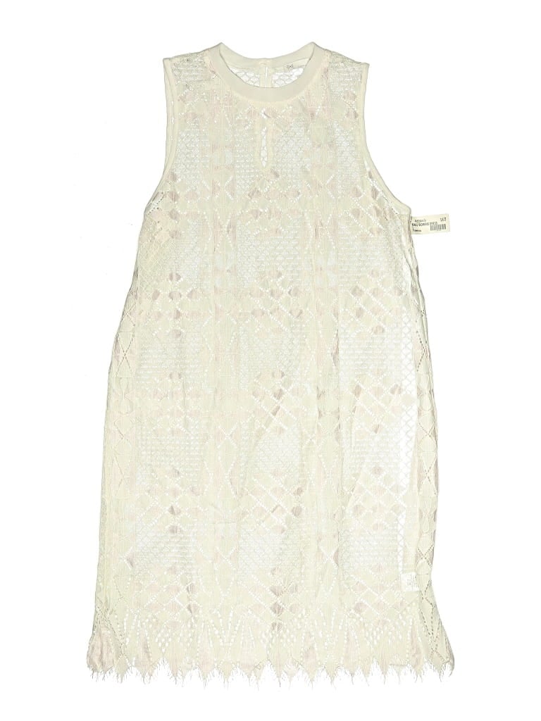 Pre-owned Gentle Fawn Swimsuit Cover Up In White