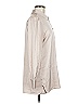 The Drop Metallic Ivory Long Sleeve Blouse Size M - photo 4