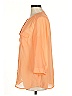 Maurices 100% Polyester Orange 3/4 Sleeve Blouse Size M - photo 5