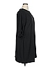 CeCe 100% Polyester Solid Black Casual Dress Size 14W - photo 4