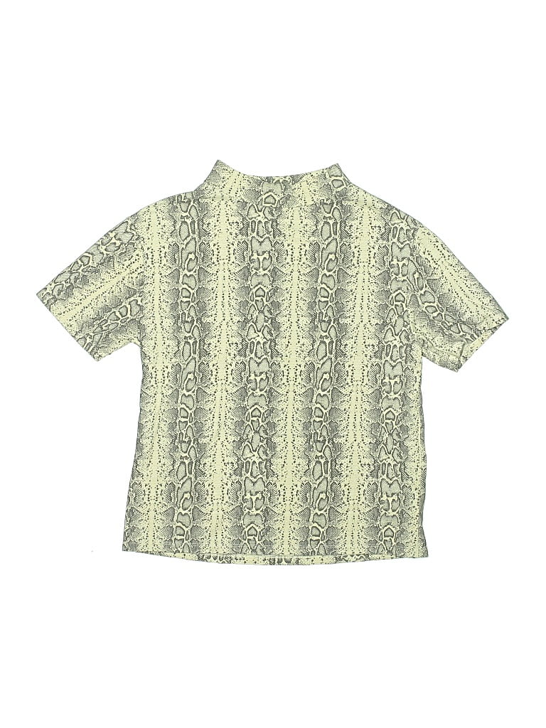 Pre-owned Zara Kids' Short Sleeve Blouse In Brown