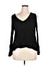 TOBI 100% Rayon Black Long Sleeve Top Size XL - photo 1